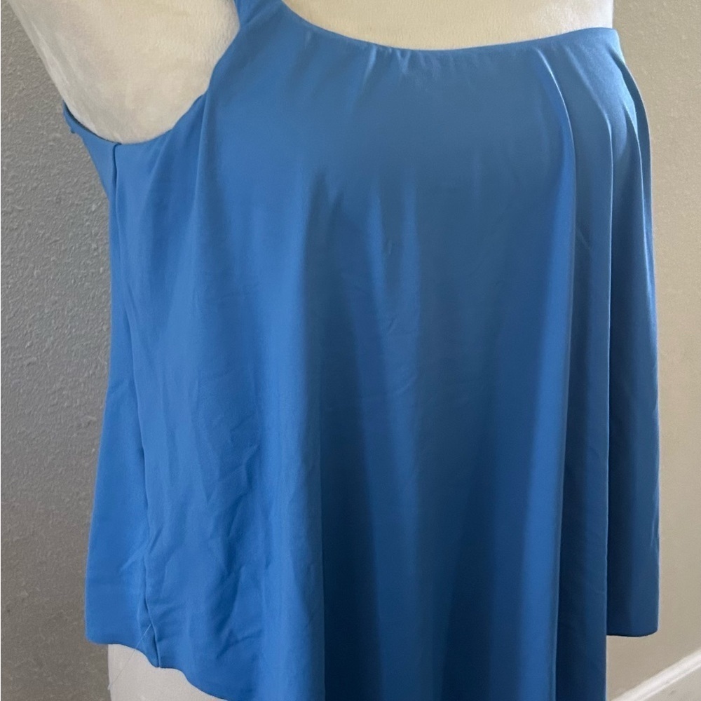 Michael bi Michael Kors Blue One-Shoulder chain Women's Tankini size S - Picture 3 of 5